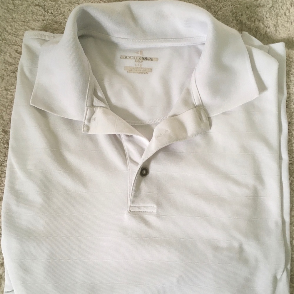 Men’s Grand Slam White Polo Shirt
